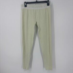 Gymshark Flex Low Rise‎ Leggings Light Green Womens Size Large Activewear Gym